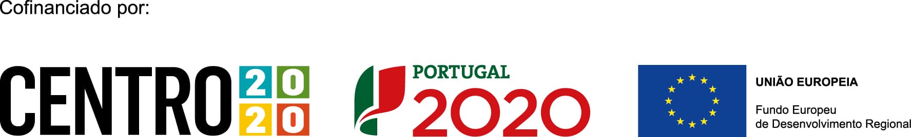 Centro 2020, Portugal 2020, ERDF and European Union signature bar