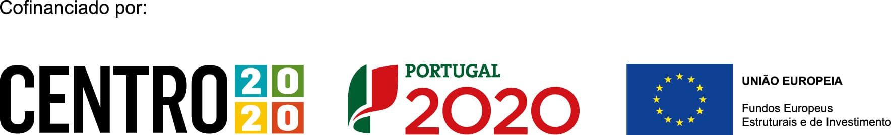 Centro 2020, Portugal 2020 and European Union signature bar